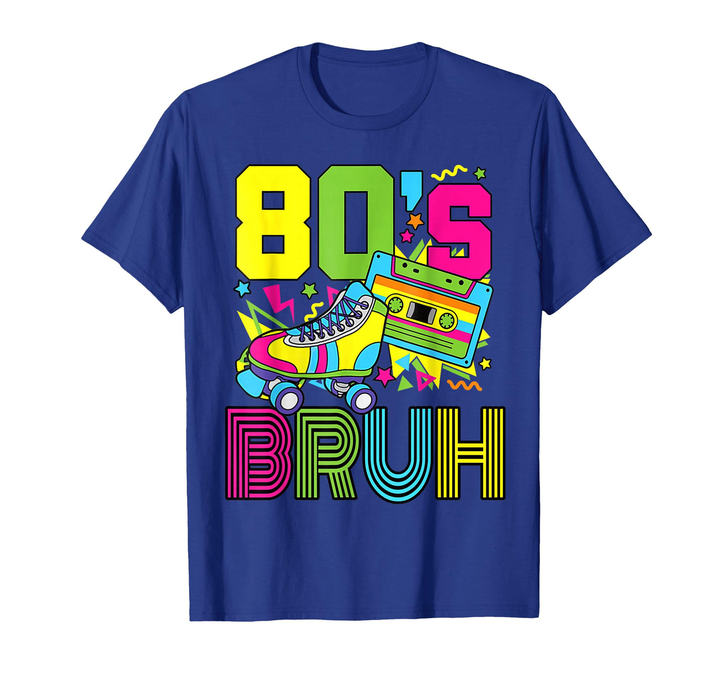 Retro 80s Bruh Outfits 1980s Funny Eighties Men Women Kids T-Shirt