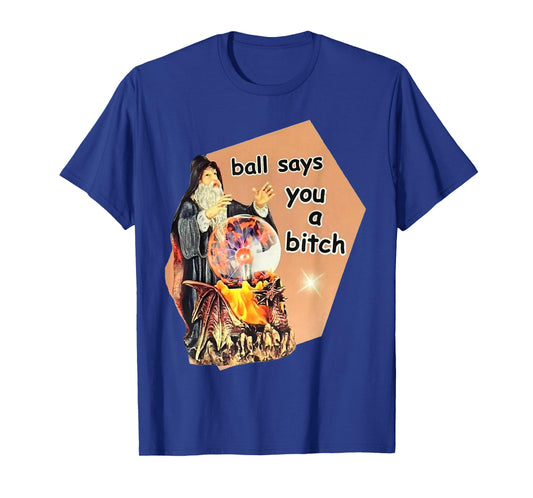 Ball Says You A Btch Meme T-Shirt