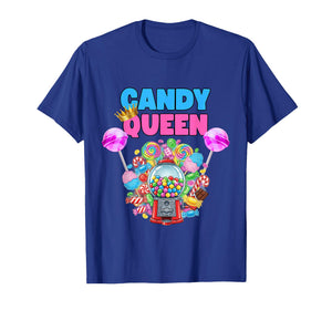 Candy Queen Shirt Funny Lollipop Candy Lover Humor T-Shirt