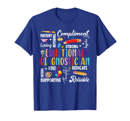 Educational DIAG Appreciation Educational Diagnostician T-Shirt