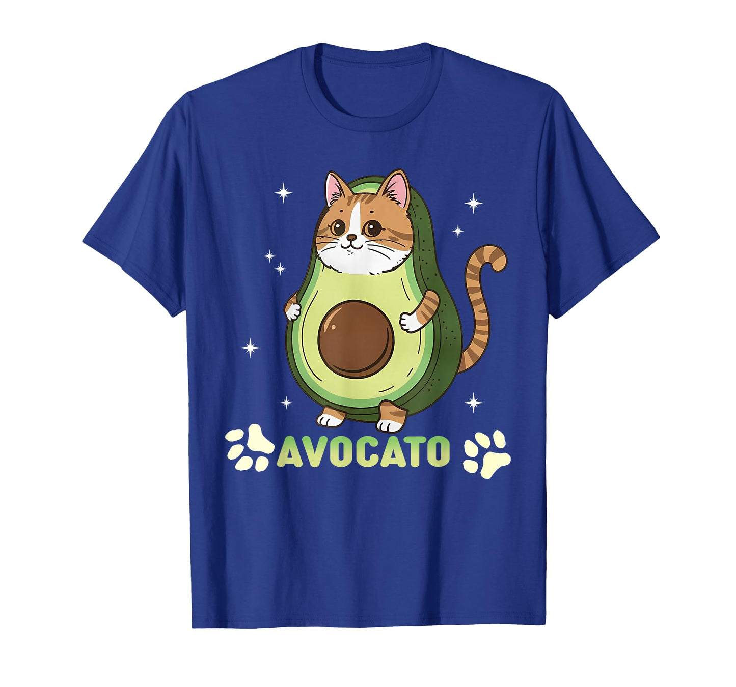 Avocato Funny Tabby Cat Avocado Vegan and Cat Owner Kitten T-Shirt