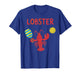 Funny Pickleball Player Lob Shot Humor Lobster T-Shirt