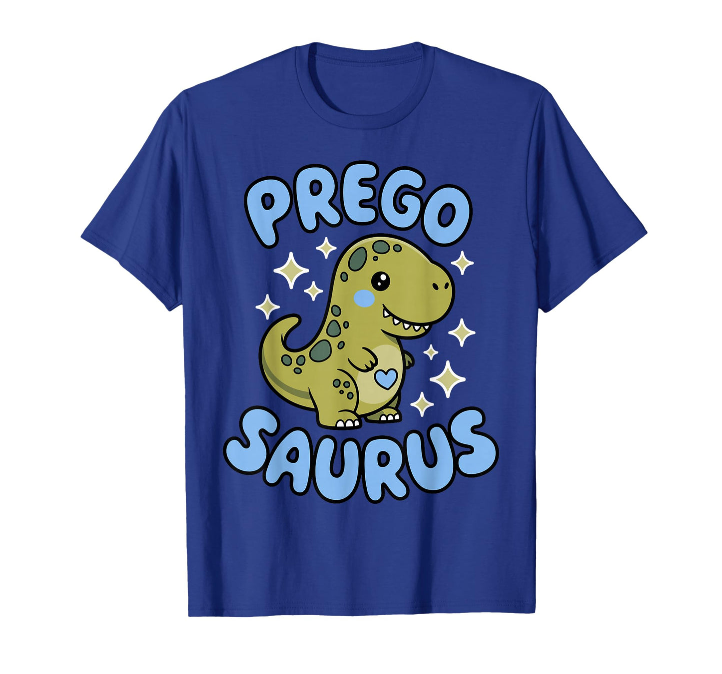 Pregosaurus Cute Retro Mommy Dinosaur Pregnancy Announcement T-Shirt