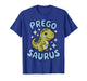 Pregosaurus Cute Retro Mommy Dinosaur Pregnancy Announcement T-Shirt