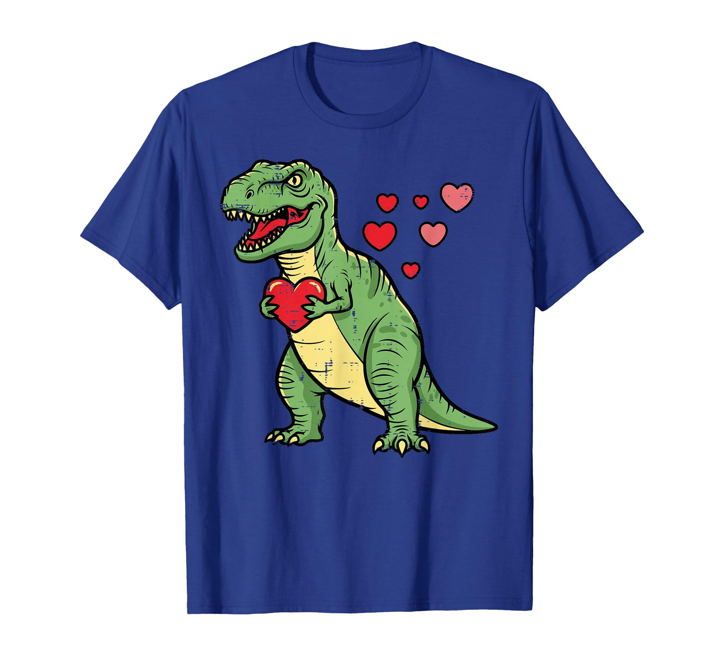 Valentines Day Dino Heart Funny Love Trex Boys Kids Toddler T-Shirt