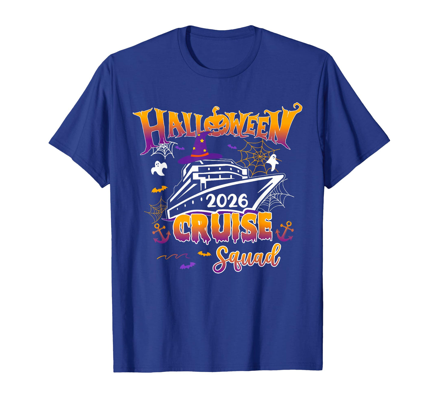 Halloween Cruise Squad 2026 Matching Family Cruising Crew T-Shirt