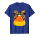Coquette Bow Corn Candy Retro Halloween Women Kids T-Shirt