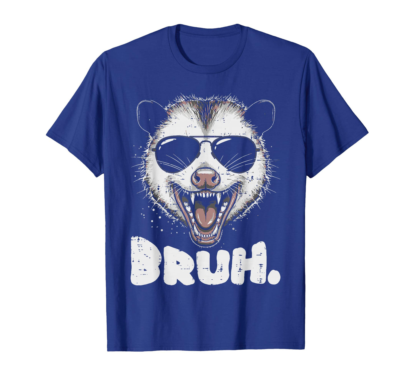 Opossum Face Bruh Funny Possum Meme Humor Men Women Kids T-Shirt