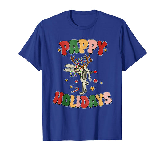 Pappy Holiday Reindeer Speculum Nurse Gynecologist Christmas T-Shirt