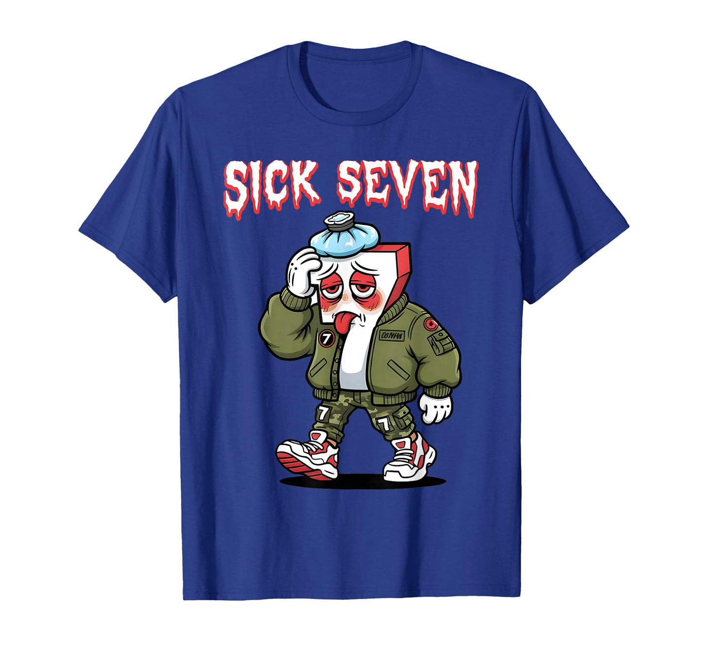 Sick Seven 67 Meme Funny Gen Alpha Slang Brainrot T-Shirt