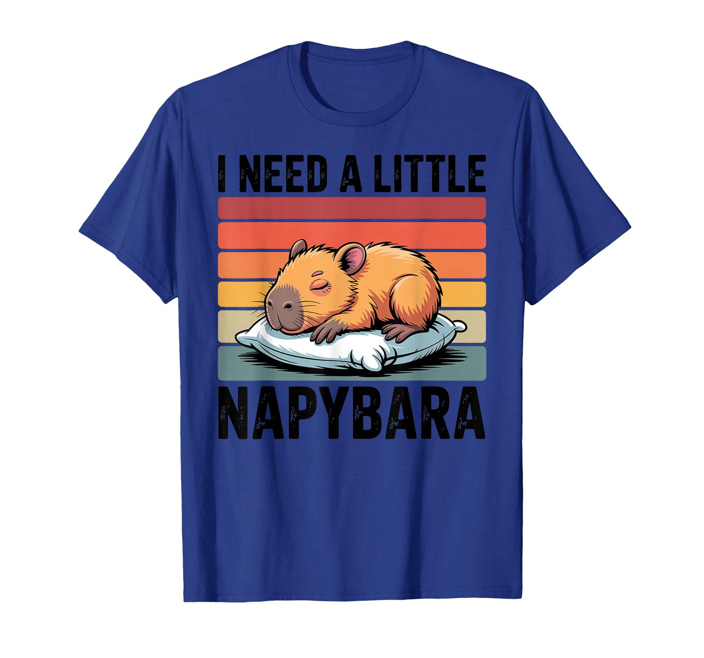Napybara for Men Women Cute Capybara Sleeping Nap Lover T-Shirt