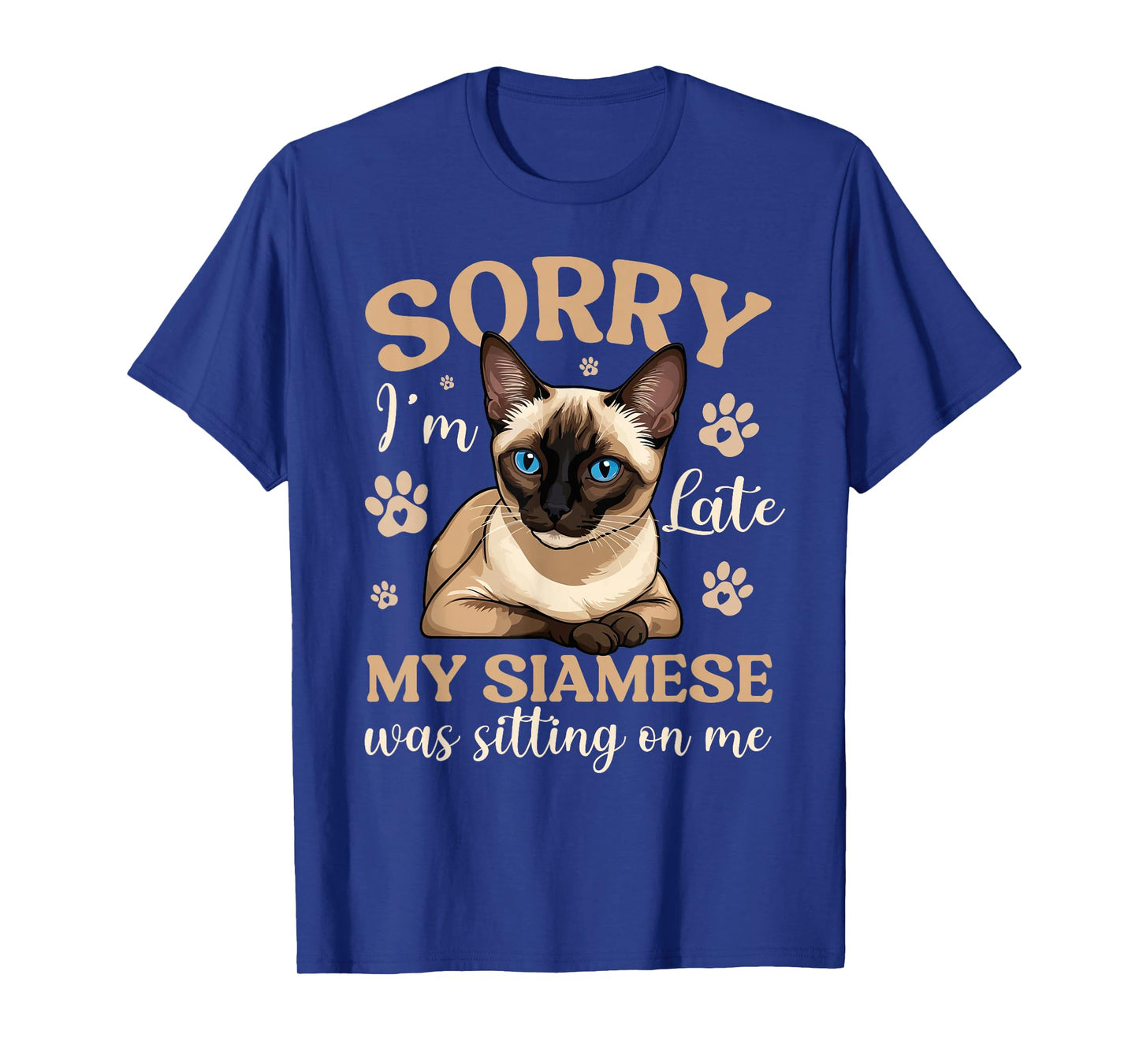 Siamese Owner Siamese Cat Lover Funny Siamese Cat T-Shirt