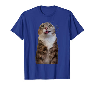 Funny Rigby Cat Silly Viral Meme T-Shirt