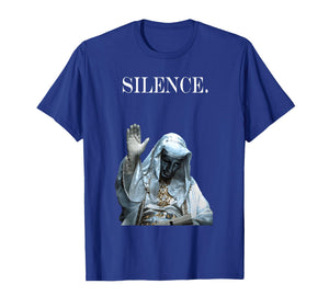 Silence Meme Sliver Mask King Baldwin IV Warrior Design T-Shirt