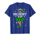 Mom Xmas Family Matching Women Girls The Mommy Elf Christmas T-Shirt