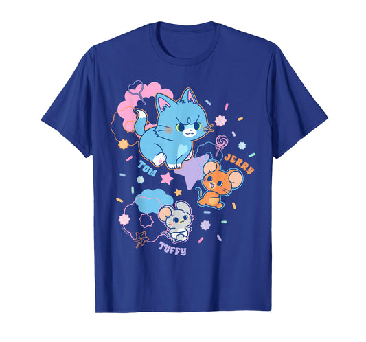 Tom Jerry & Tuffy Cute Chase T-Shirt