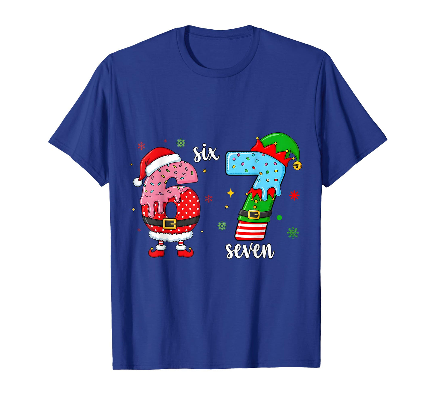 67 Meme Six Seven for Kids Boys Girls Christmas Ice Cream T-Shirt