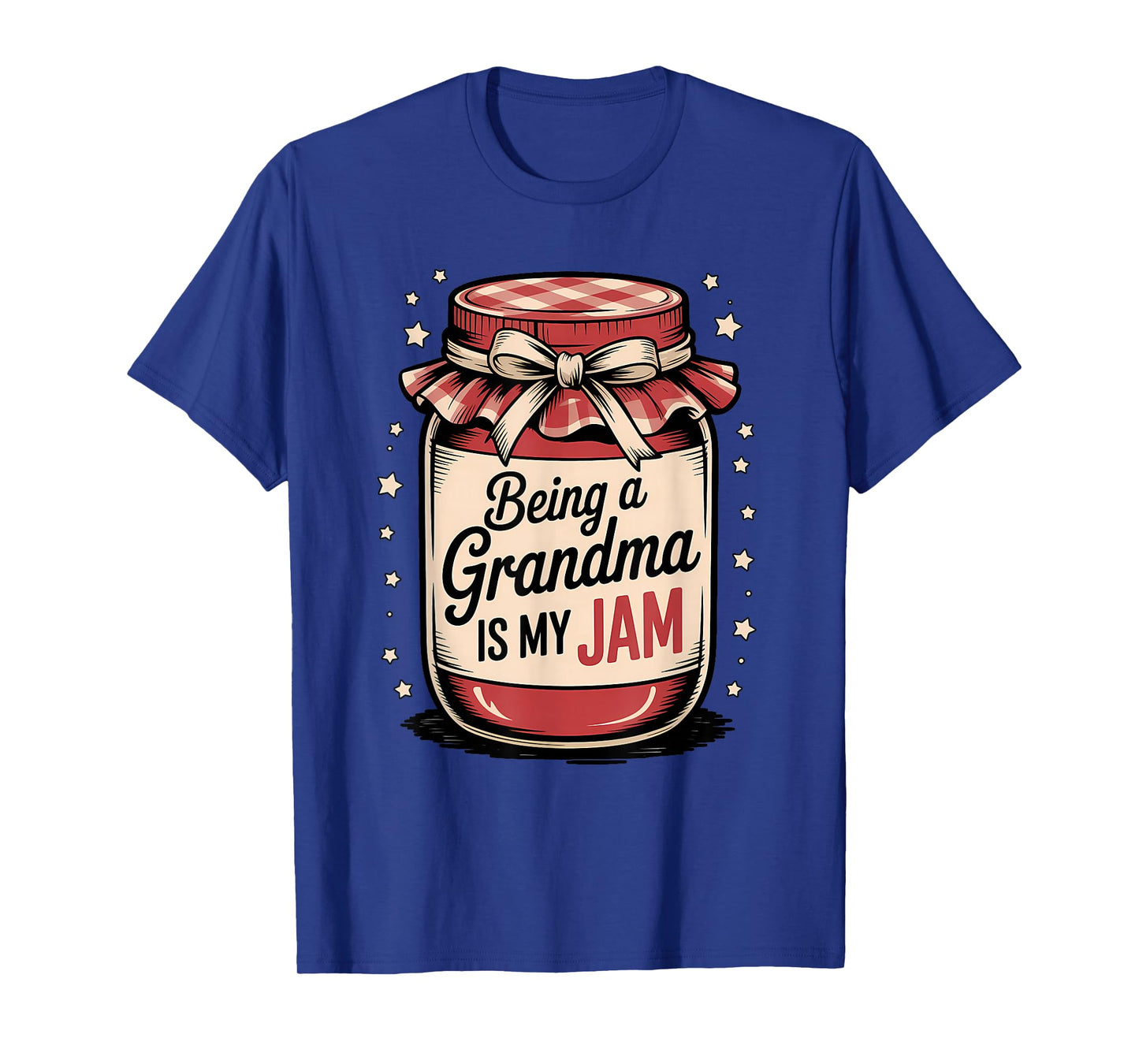 Family Being a Grandma is My Jam Funny Grandparent T-Shirt