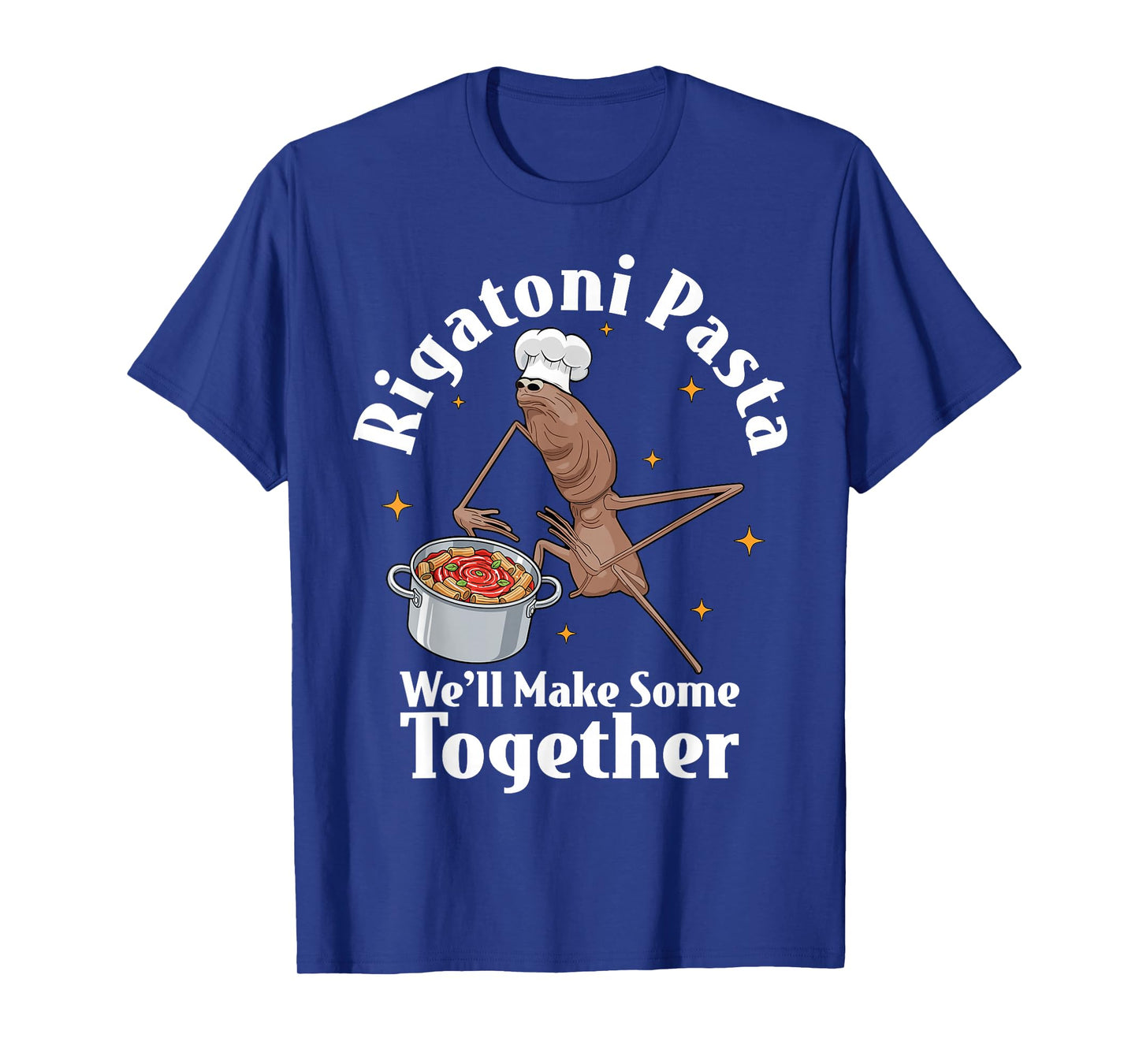 Marcus The Worm Rigatoni Pasta Funny Meme T-Shirt