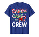 Candy Cane Crew Matching Family Group Candy Lover Pajamas T-Shirt