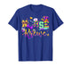 Mardi Gras Nurse Krewe Stethoscope New Orleans Men Women T-Shirt