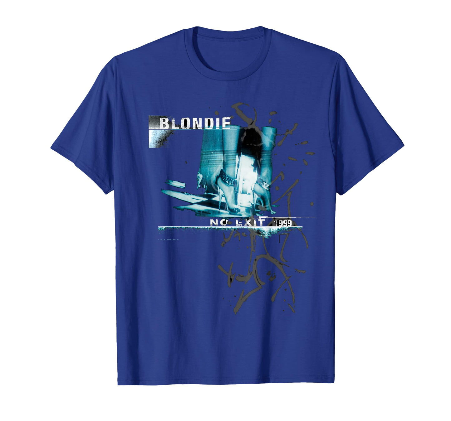 Blondie - No Exit Abstract Collage Art T-Shirt