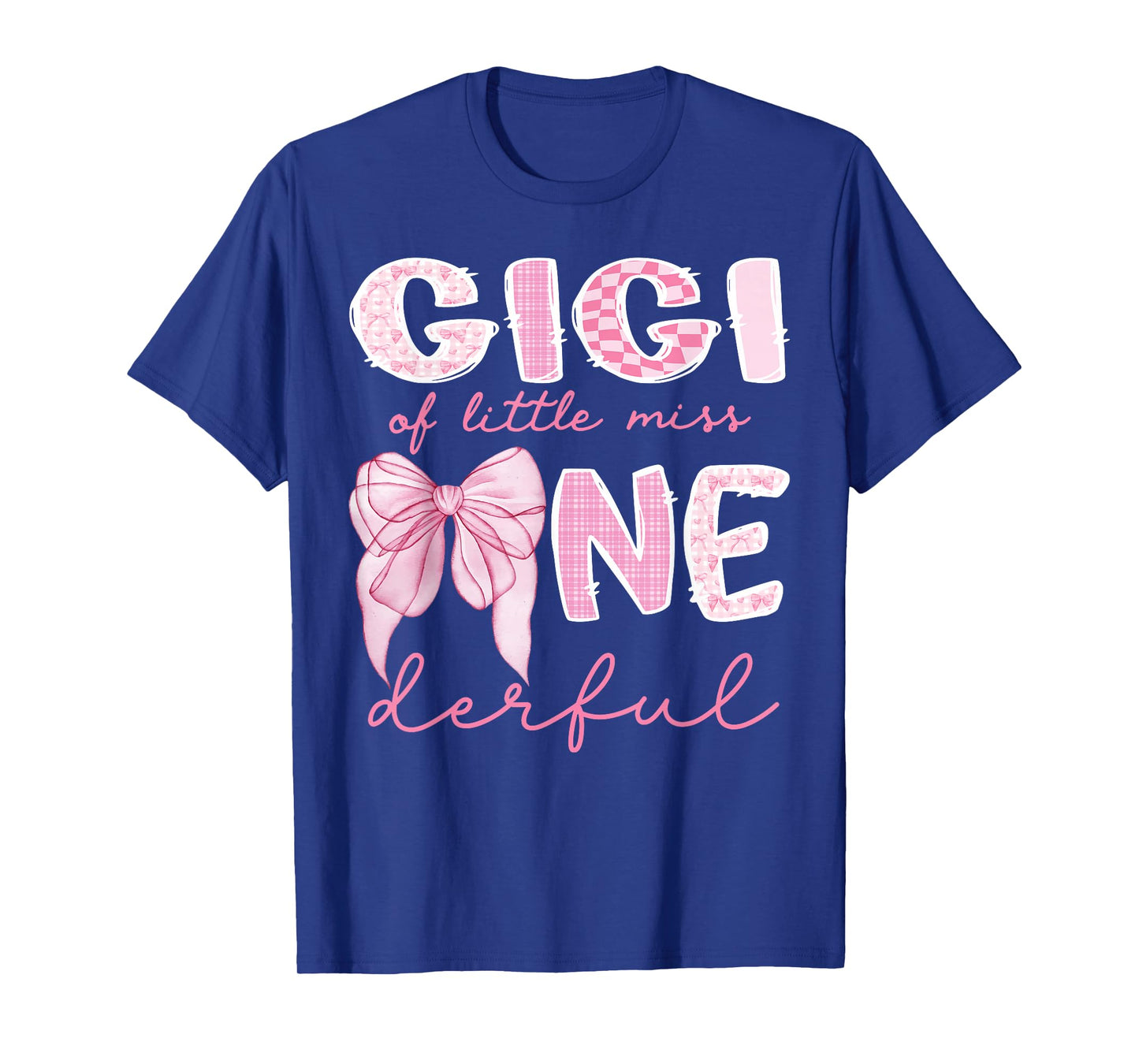 Gigi of Little Miss Onederful First Birthday Girl Bow T-Shirt