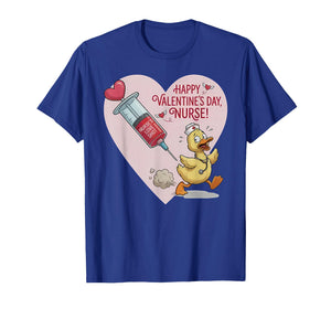 Happy Valentine’s Day Nurse Funny Goose Nurse T-Shirt