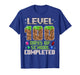 Level 100 Days of School Completed Pixel Game Boy Kids T-Shirt