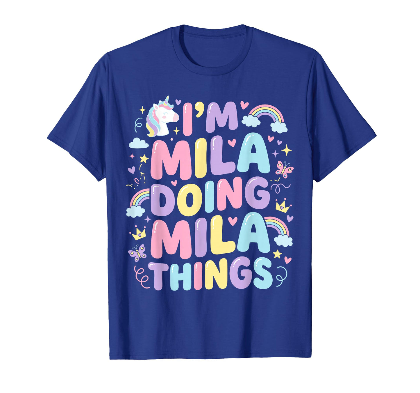 I'm Mila Doing Mila Things Cute Girl's T-Shirt