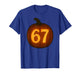 Six Seven Pumpkin 6 7 Glowing Halloween Jack-o’-Lantern T-Shirt