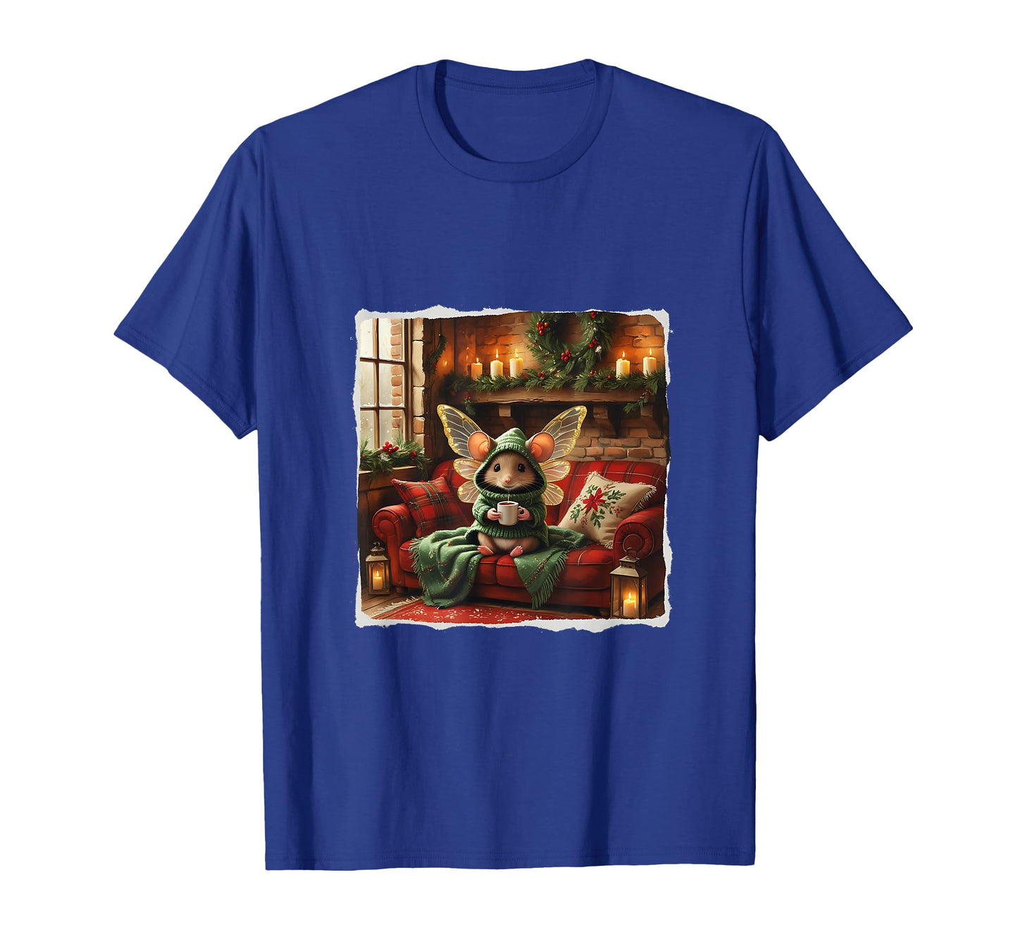 Fairy Mouse Christmas Nutcracker Team Magical Vintage T-Shirt