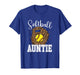 Softball Auntie - Softball Lover Softball Aunt Softballer T-Shirt