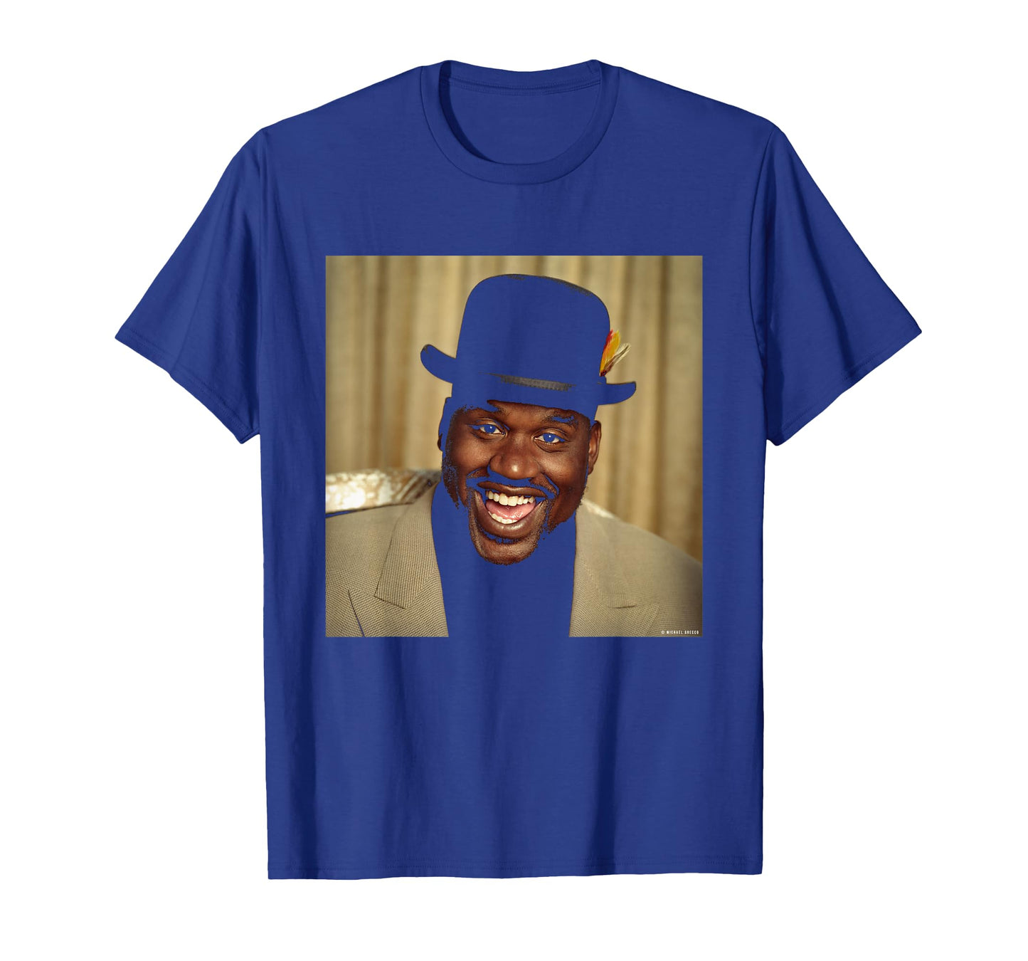 NBA Basketball Shaquille O’Neal LA Lakers Michael Grecco T-Shirt