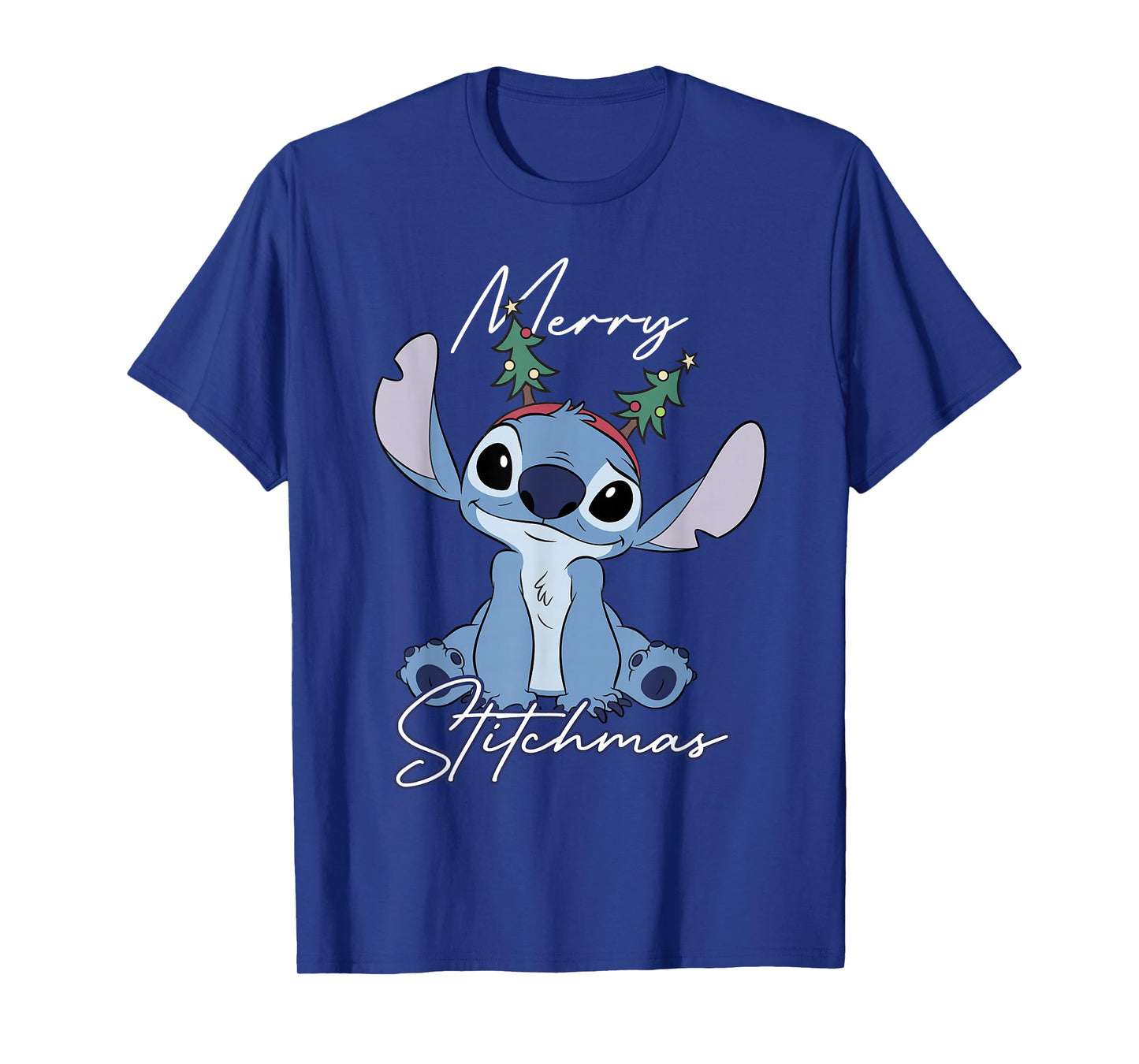 Disney Lilo & Stitch Christmas Cute Pose Merry Stitchmas T-Shirt