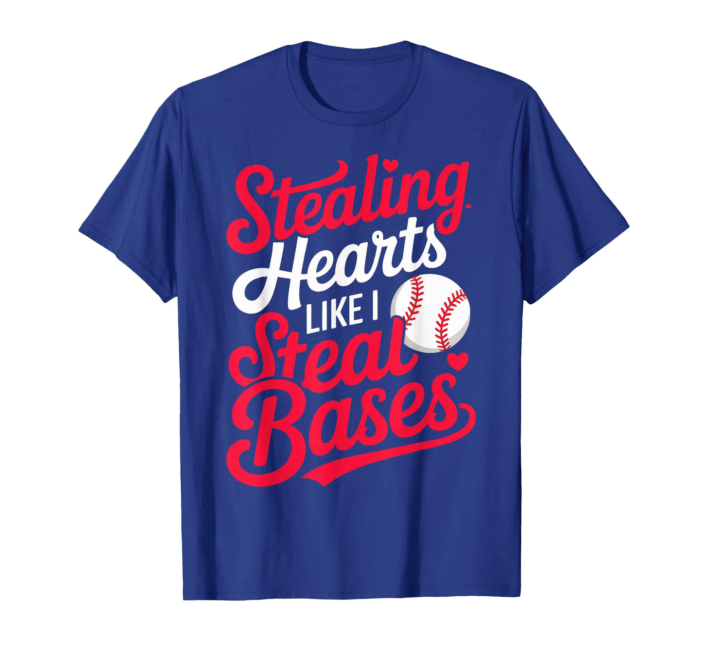 Stealing Hearts Like I Steal Bases Cute Baseball Boys T-Shirt