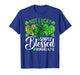 Not Lucky Simply Blessed Christian Shamrocks St Patricks Day T-Shirt