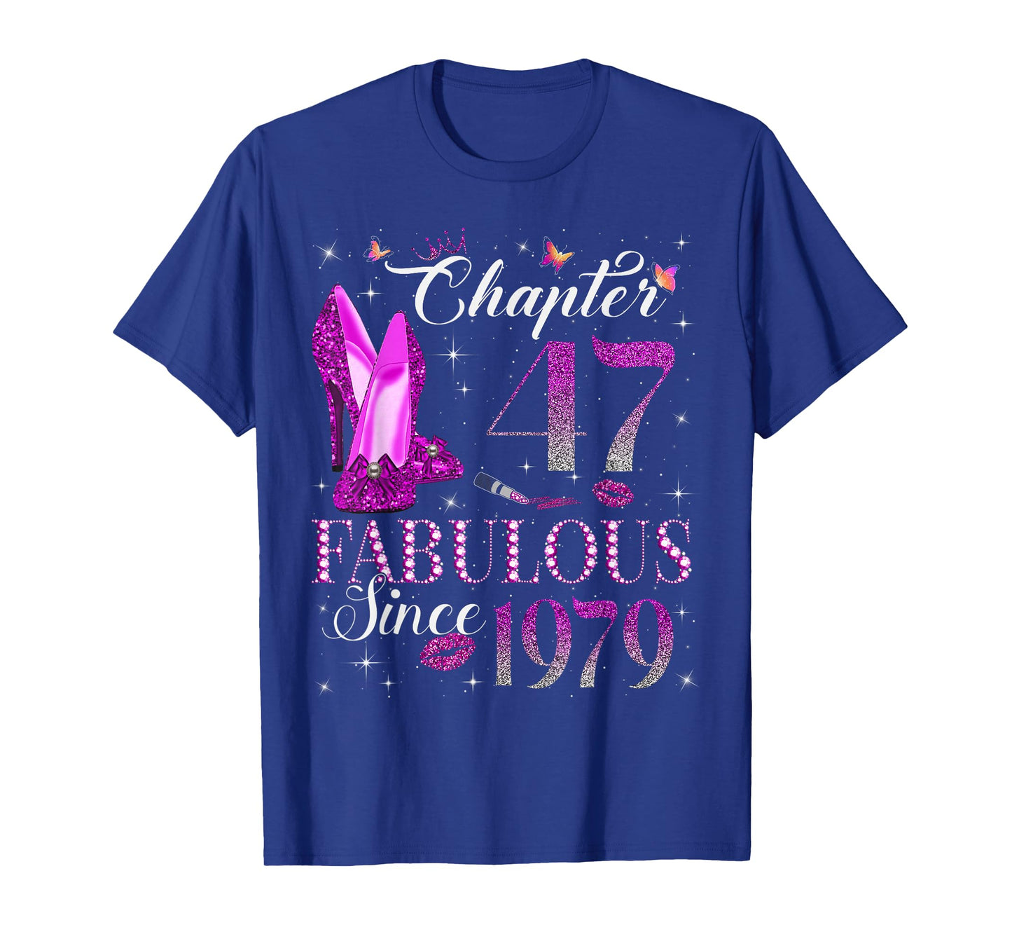 Chapter 47 Fabulous Since 1979 47Th Birthday Gift for Women T-Shirt