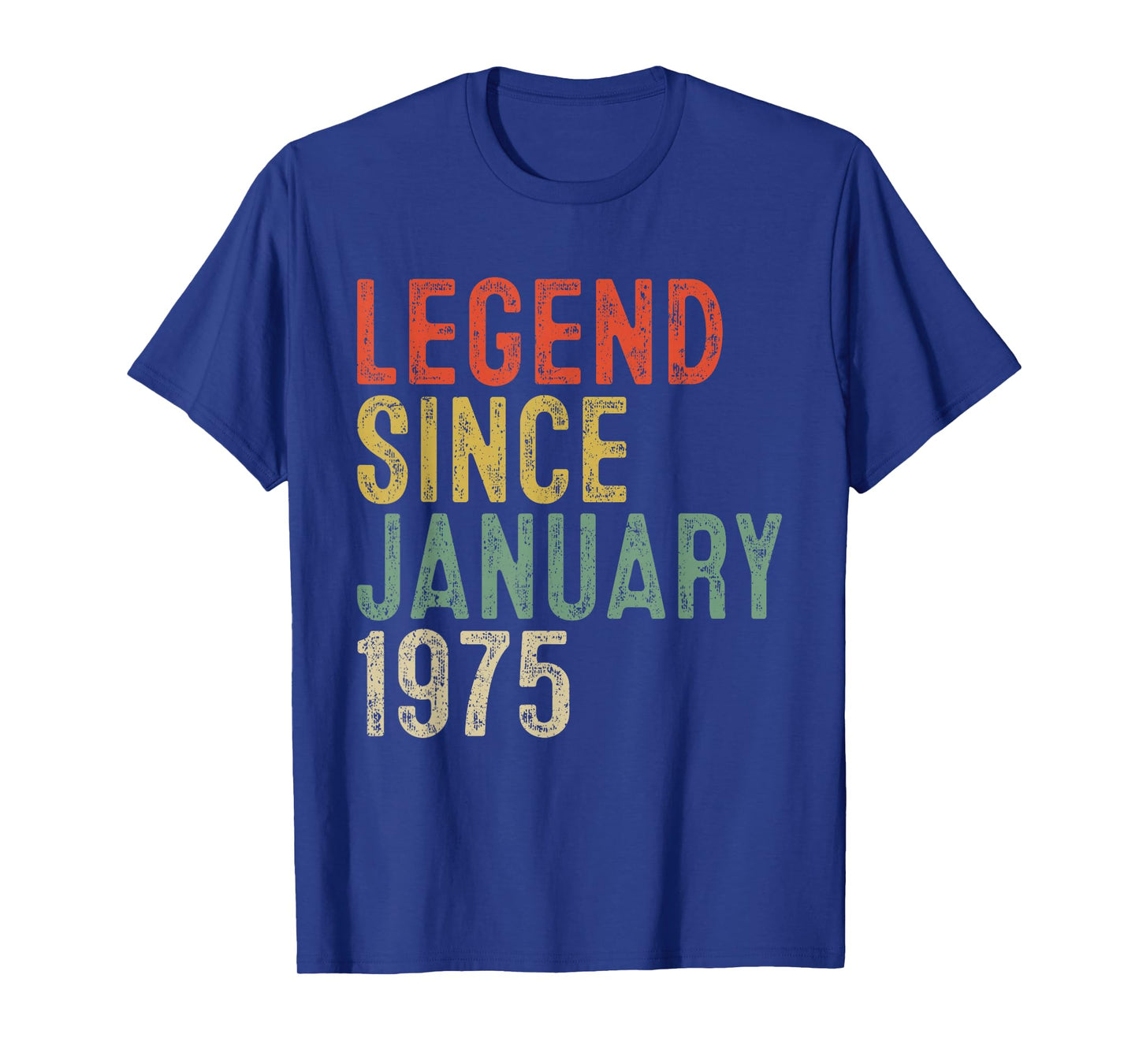 Legend Since January 1975 51st Birthday Gifts 51 Year Old T-Shirt