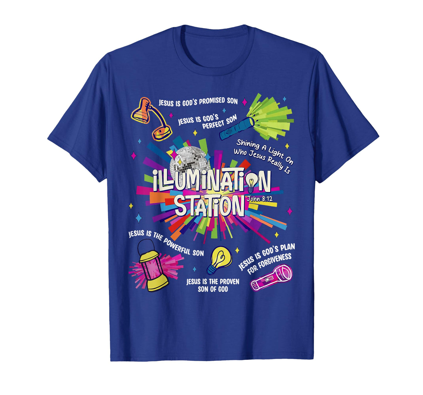 Illumination Station VBS 2026 Bible School Christian Lights T-Shirt
