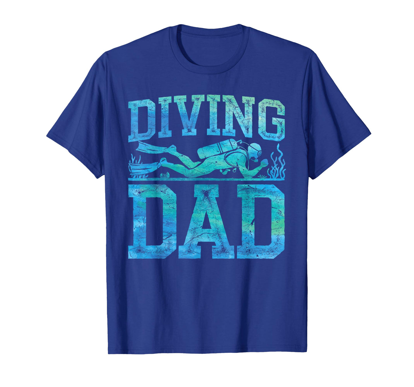 Cool Scuba Diving Art for Dad Father Men Ocean Scuba Diver T-Shirt