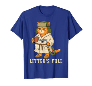 Litter’s Full Funny Cat Christmas Grumpy for Cat Lovers T-Shirt