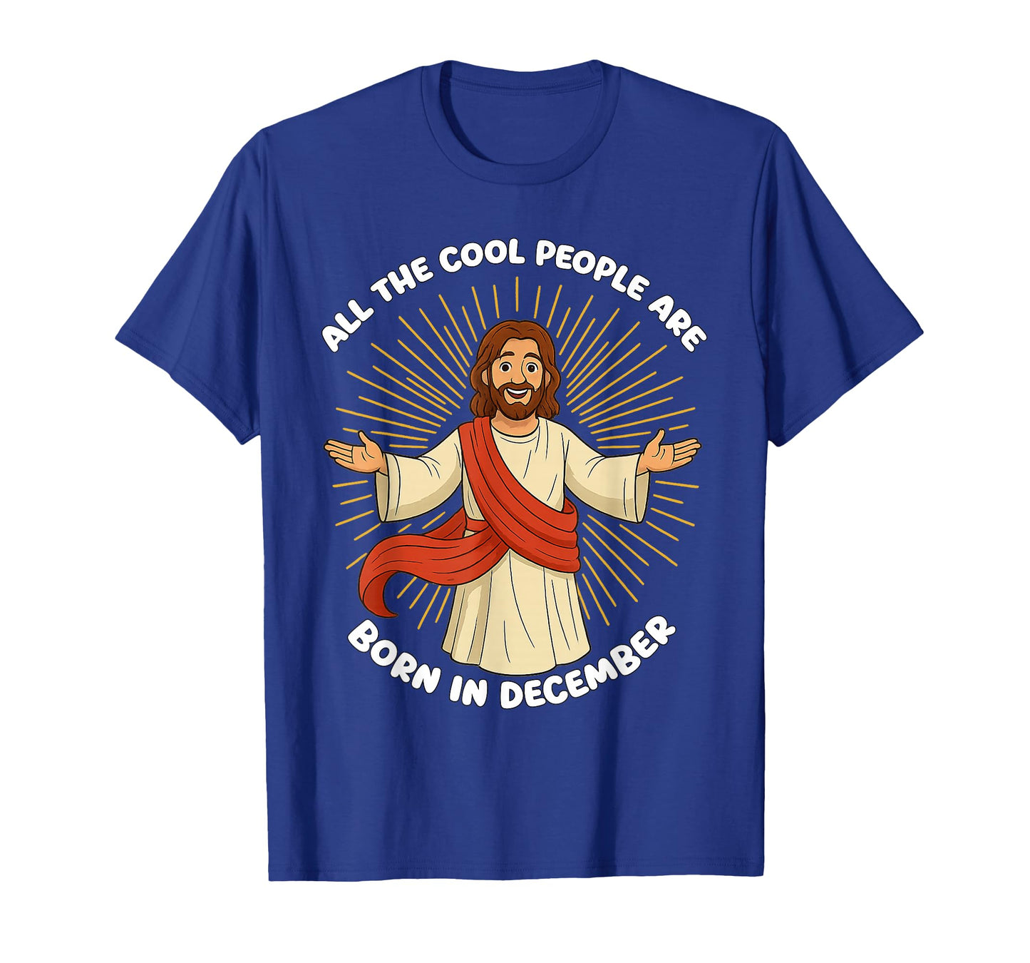 All The Cool People are Born in December Funny Quote T-Shirt