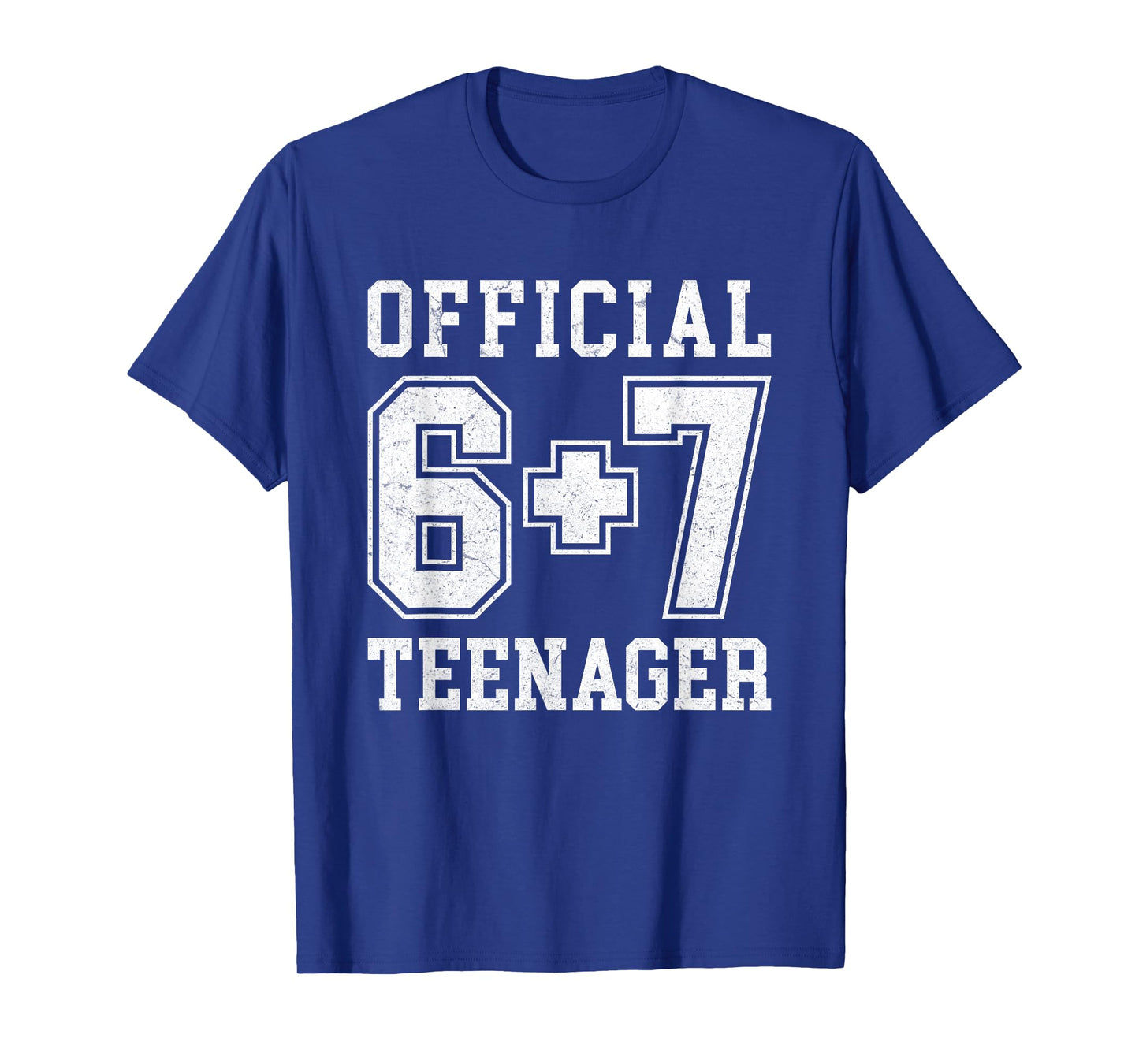 Funny Official Teenager 6 7 13th Birthday T-Shirt