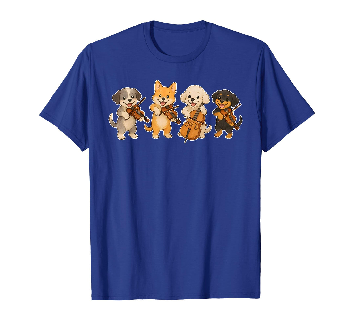 Classical Music Men Women Kids Funny Dog Musicians T-Shirt