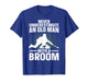 Best Curling Art for Grandpa Men Curling Sport Curling Lover T-Shirt