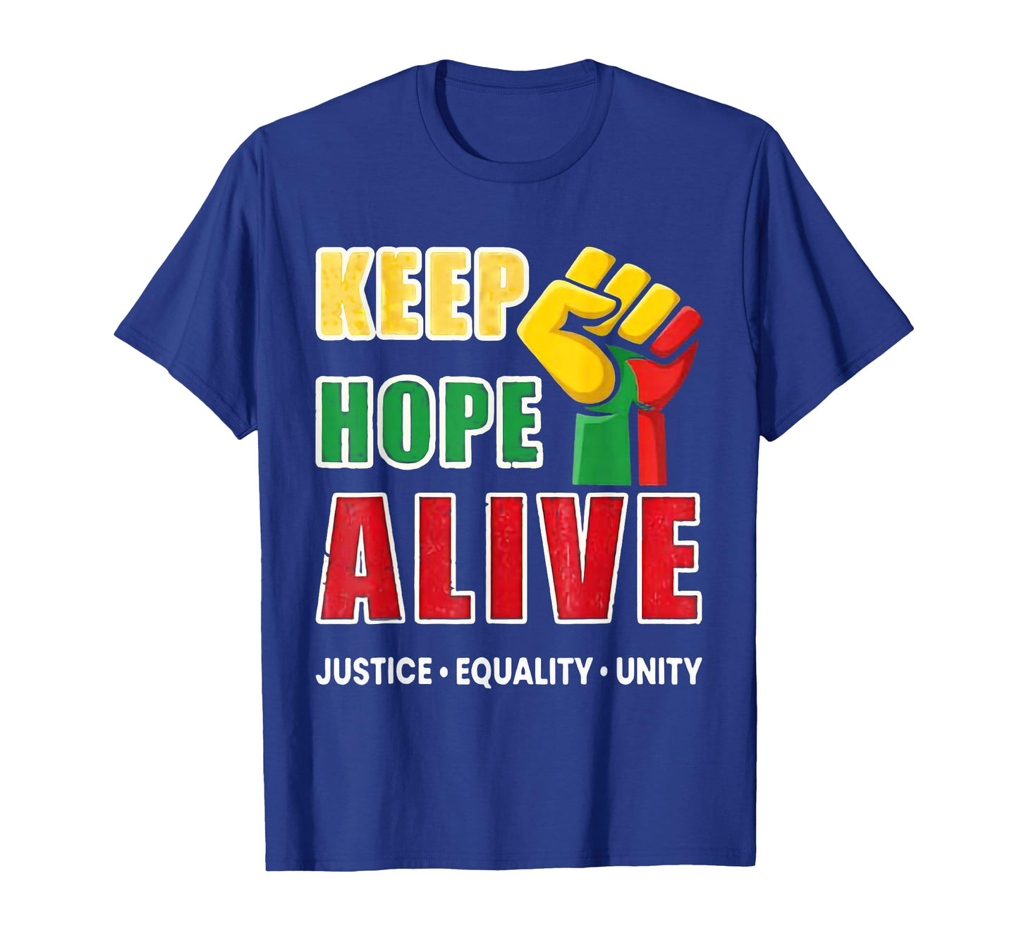 Vintage Black History Keep Hopes Alive Women Men T-Shirt
