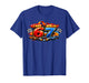 I was 6 Now I'm 7 Six Seven Car Racer 67 Meme Birthday Party T-Shirt