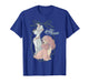 Disney Lady and The Tramp Water Color Painting Bow Portrait T-Shirt