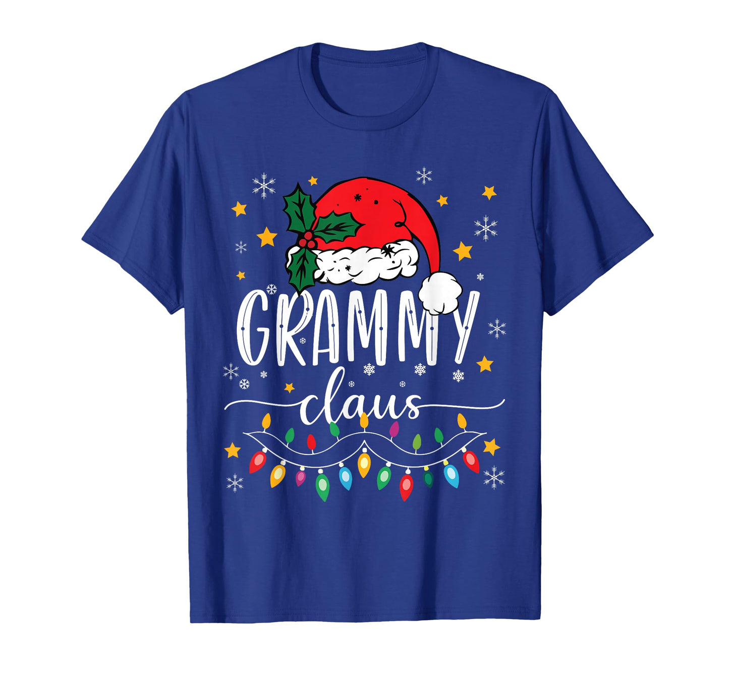 Grammy Claus Xmas Santa Funny Christmas Matching Family T-Shirt
